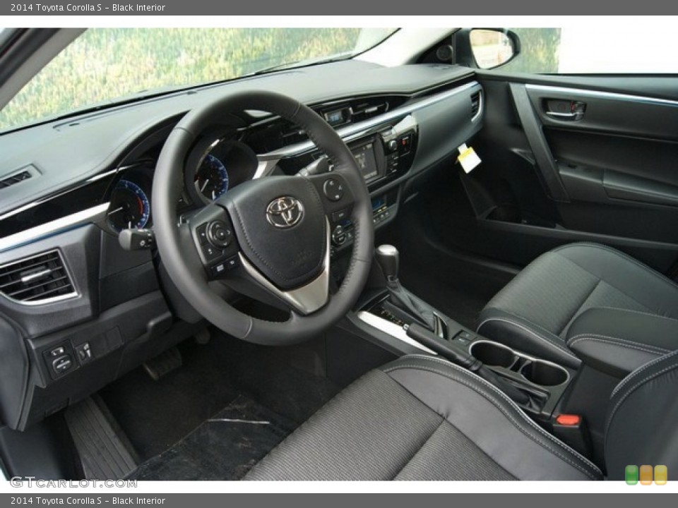 Black Interior Photo for the 2014 Toyota Corolla S #85247736