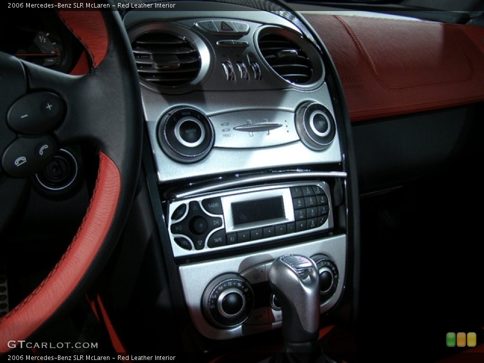 Red Leather Interior Controls for the 2006 Mercedes-Benz SLR McLaren #85250
