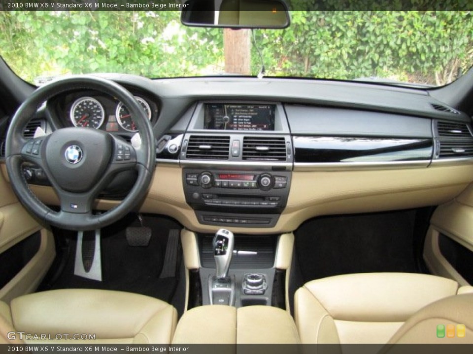 Bamboo Beige Interior Dashboard for the 2010 BMW X6 M  #85250006
