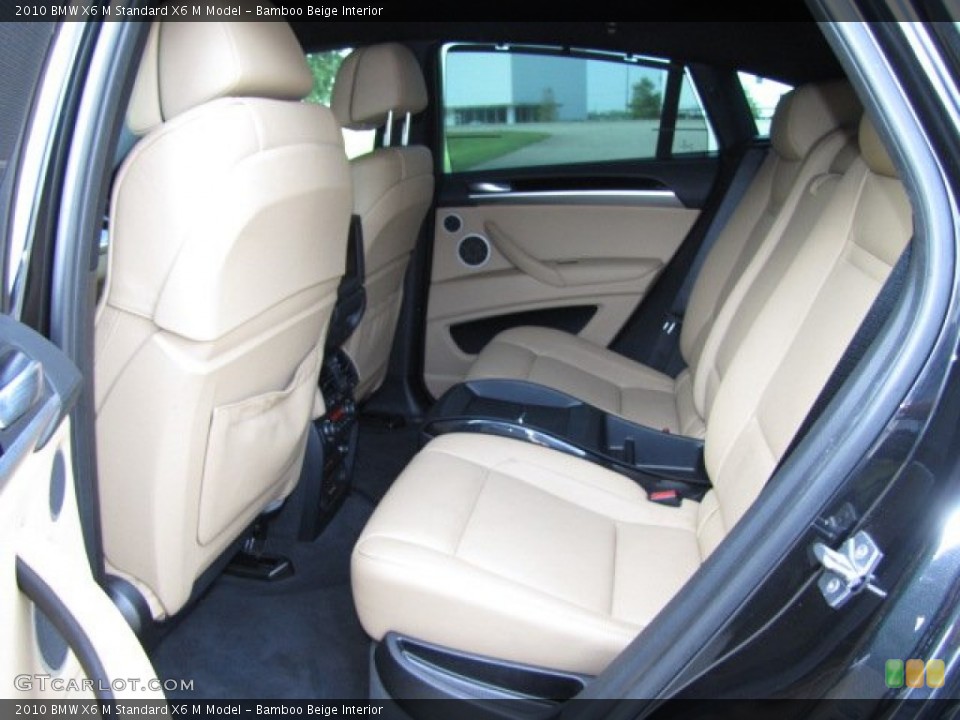 Bamboo Beige Interior Rear Seat for the 2010 BMW X6 M  #85250012