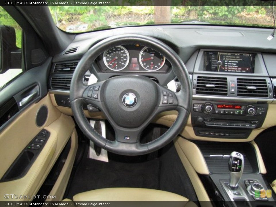Bamboo Beige Interior Dashboard for the 2010 BMW X6 M  #85250063