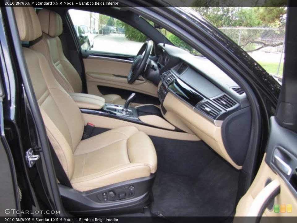 Bamboo Beige Interior Front Seat for the 2010 BMW X6 M  #85250114