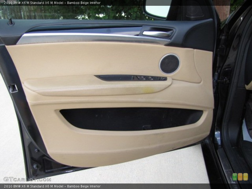 Bamboo Beige Interior Door Panel for the 2010 BMW X6 M  #85250171