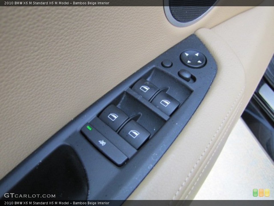 Bamboo Beige Interior Controls for the 2010 BMW X6 M  #85250174