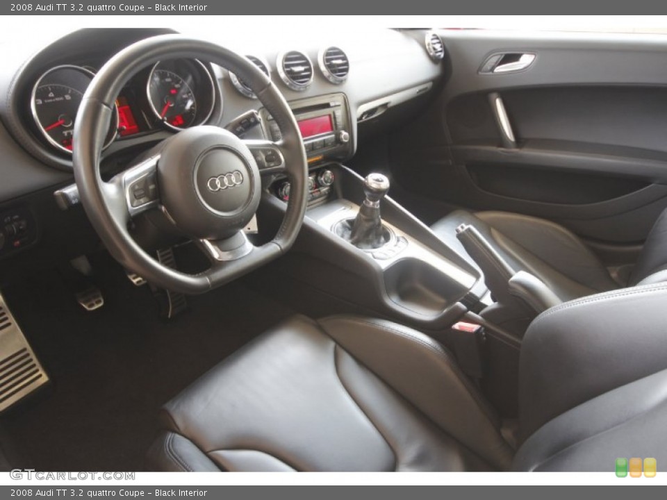Black Interior Photo for the 2008 Audi TT 3.2 quattro Coupe #85251614