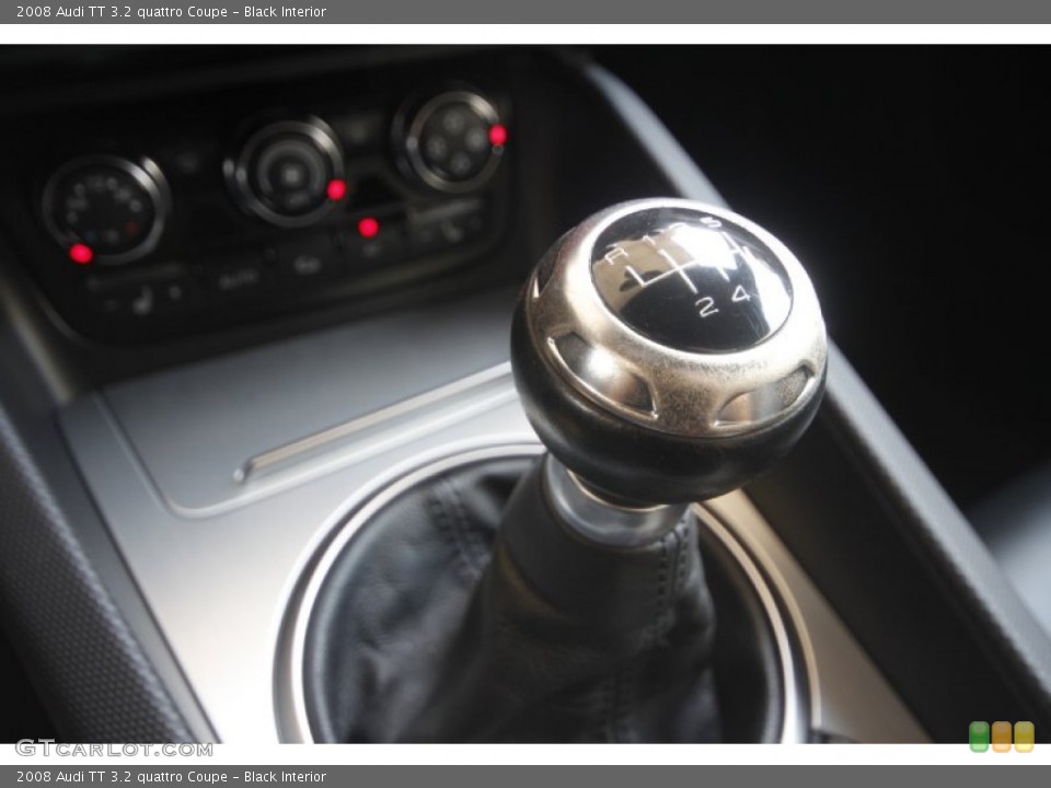 Black Interior Transmission for the 2008 Audi TT 3.2 quattro Coupe #85251836