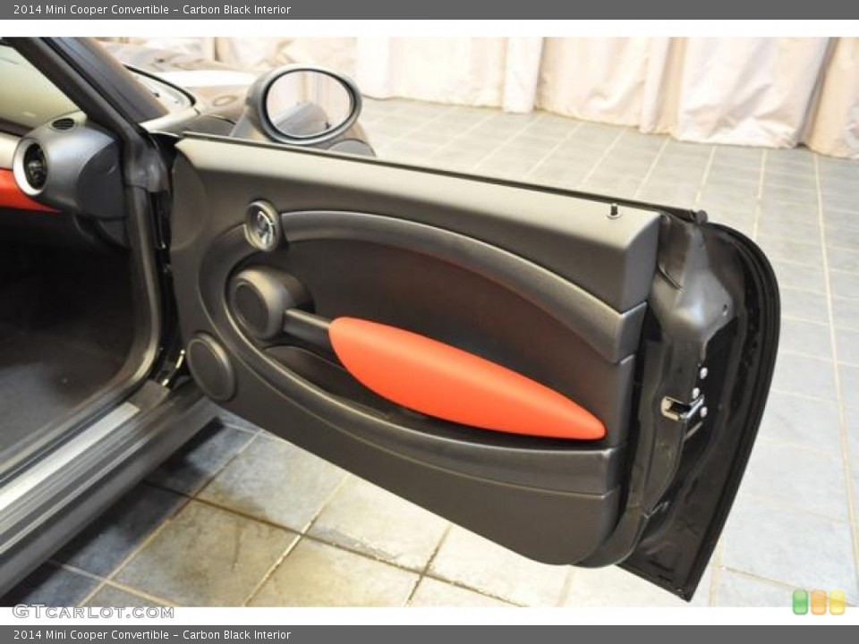 Carbon Black Interior Door Panel for the 2014 Mini Cooper Convertible #85253348