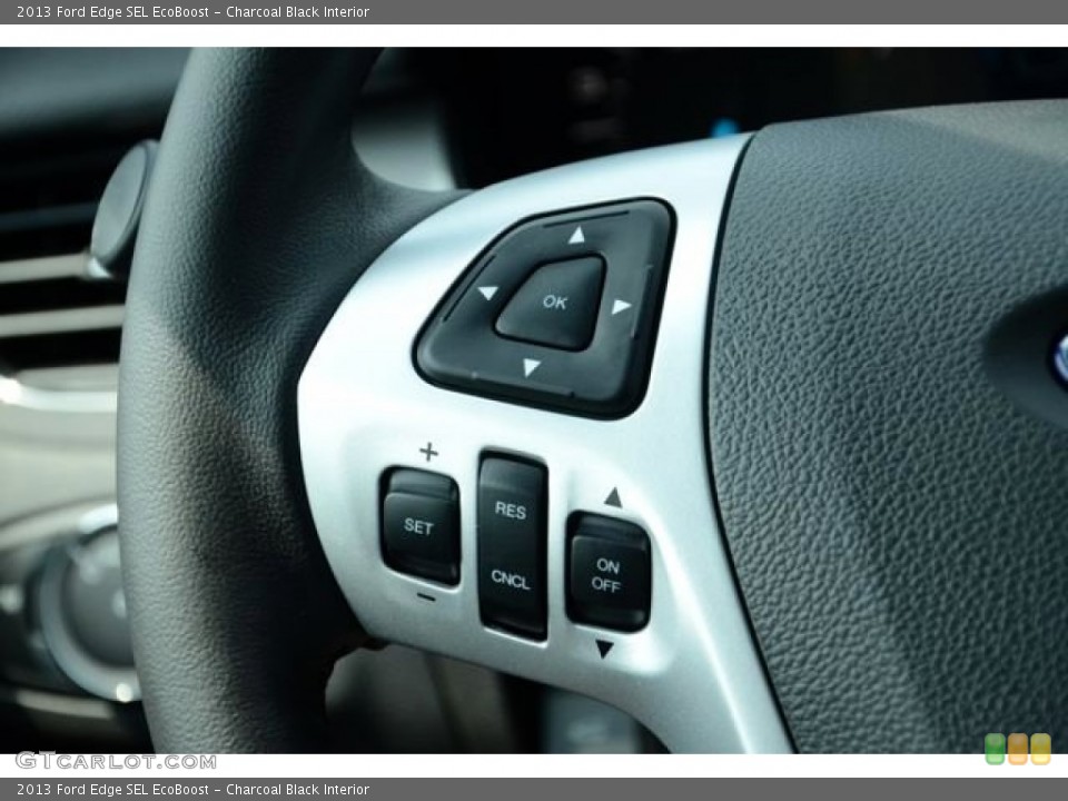 Charcoal Black Interior Controls for the 2013 Ford Edge SEL EcoBoost #85253408