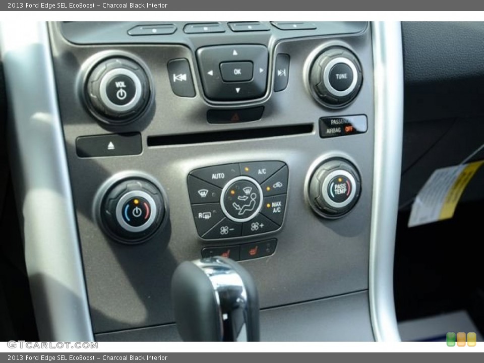 Charcoal Black Interior Controls for the 2013 Ford Edge SEL EcoBoost #85253456