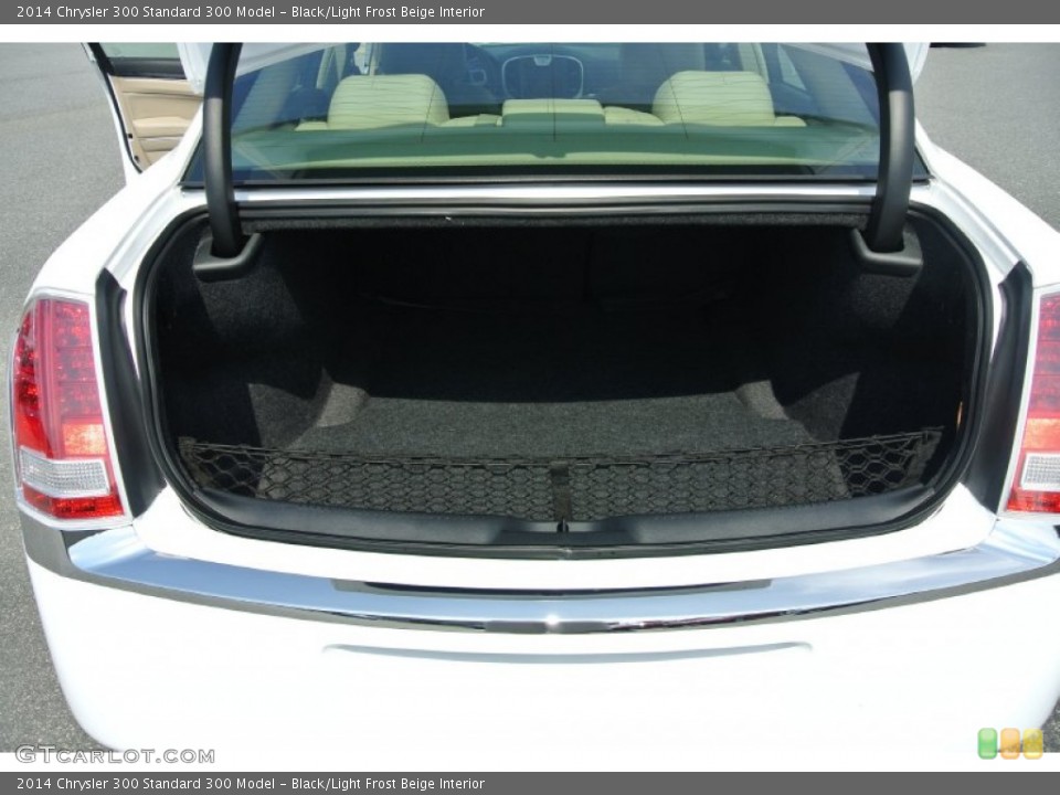 Black/Light Frost Beige Interior Trunk for the 2014 Chrysler 300  #85255563