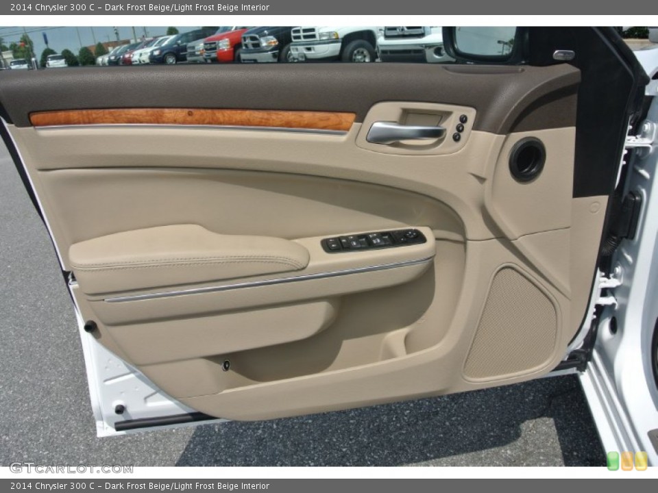 Dark Frost Beige/Light Frost Beige Interior Door Panel for the 2014 Chrysler 300 C #85256283