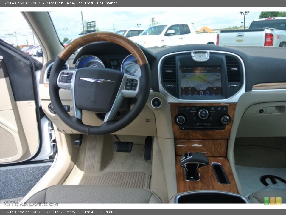 Dark Frost Beige/Light Frost Beige Interior Dashboard for the 2014 Chrysler 300 C #85256472