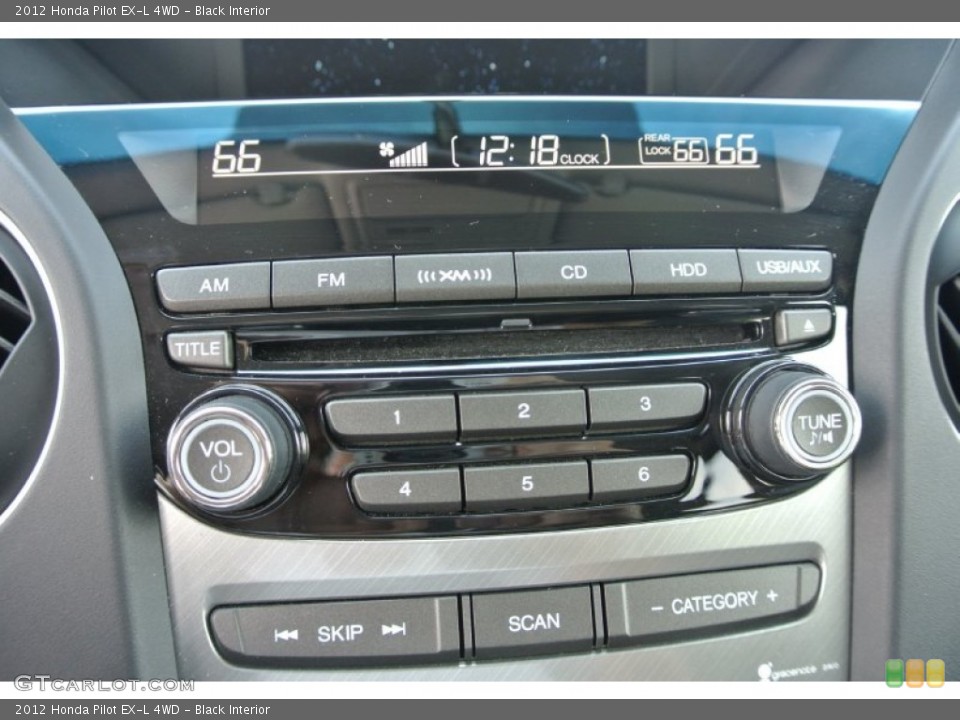 Black Interior Audio System for the 2012 Honda Pilot EX-L 4WD #85260270