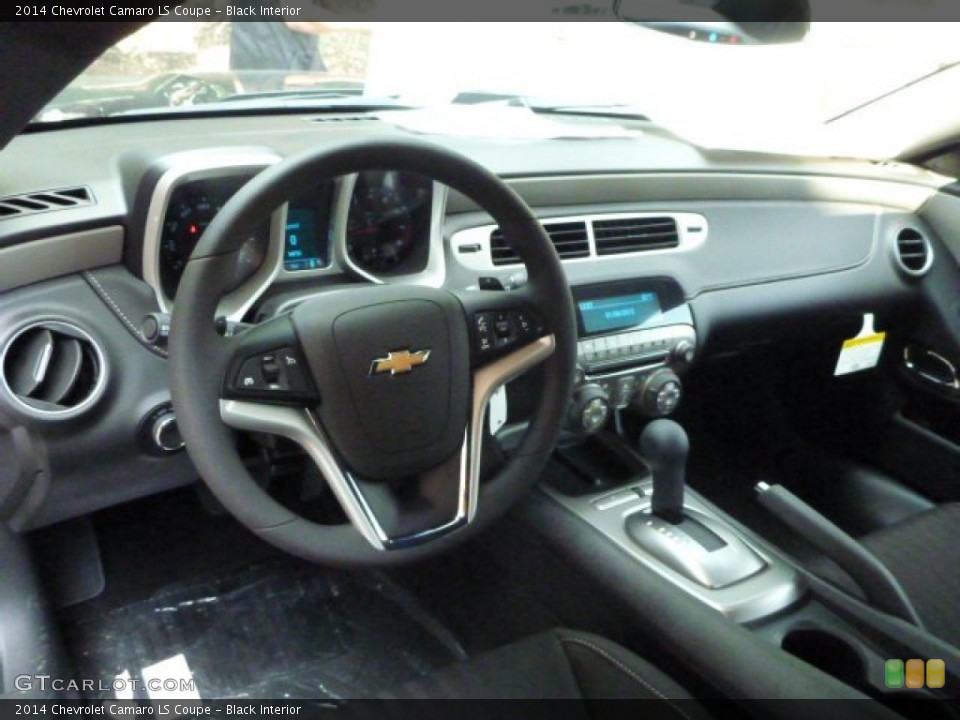 Black Interior Dashboard for the 2014 Chevrolet Camaro LS Coupe #85261740