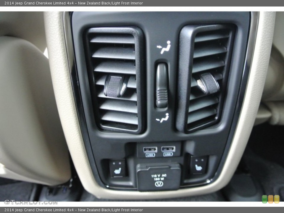 New Zealand Black/Light Frost Interior Controls for the 2014 Jeep Grand Cherokee Limited 4x4 #85266951