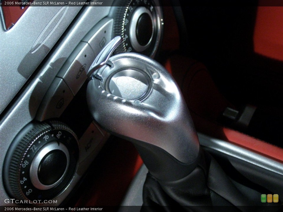 Red Leather Interior Transmission for the 2006 Mercedes-Benz SLR McLaren #85268