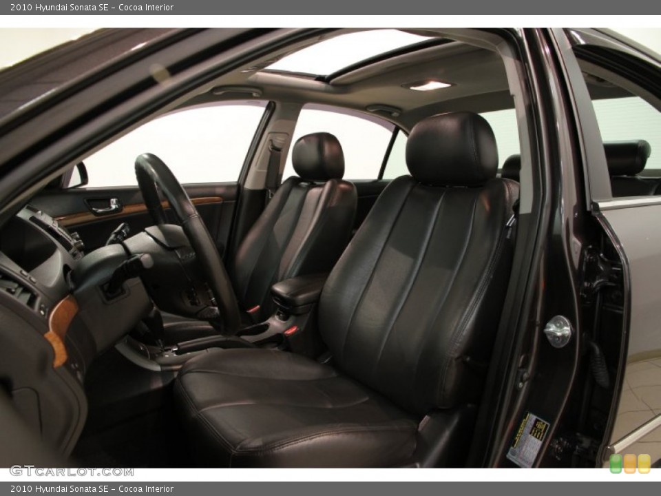 Cocoa Interior Photo for the 2010 Hyundai Sonata SE #85270115