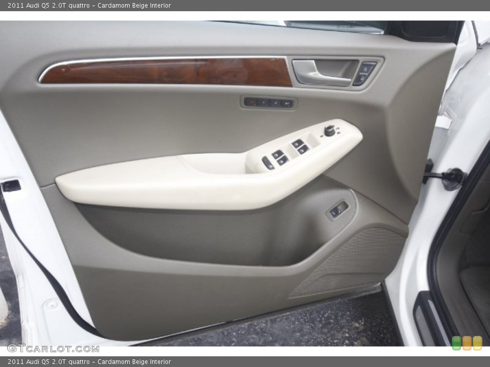Cardamom Beige Interior Door Panel for the 2011 Audi Q5 2.0T quattro #85270250