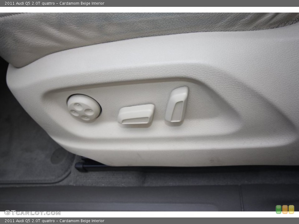 Cardamom Beige Interior Controls for the 2011 Audi Q5 2.0T quattro #85270292