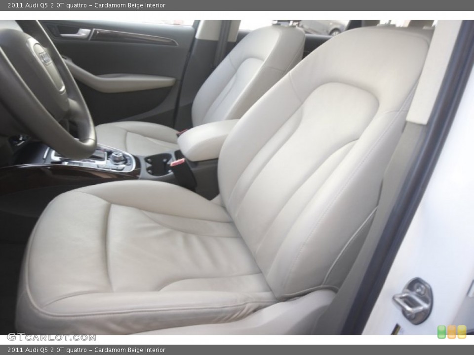 Cardamom Beige Interior Front Seat for the 2011 Audi Q5 2.0T quattro #85270322