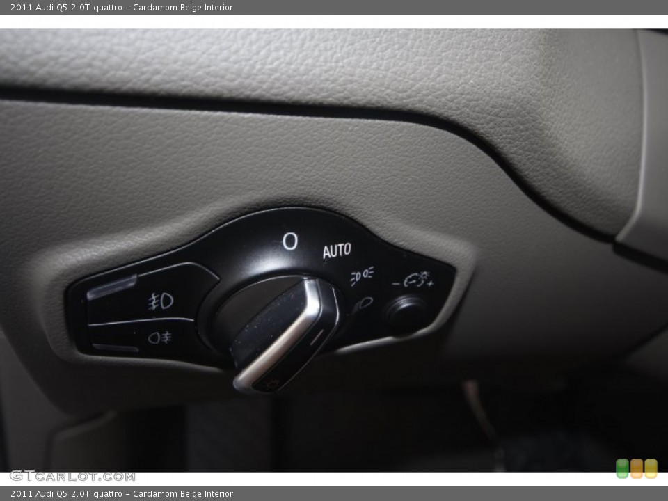 Cardamom Beige Interior Controls for the 2011 Audi Q5 2.0T quattro #85270775