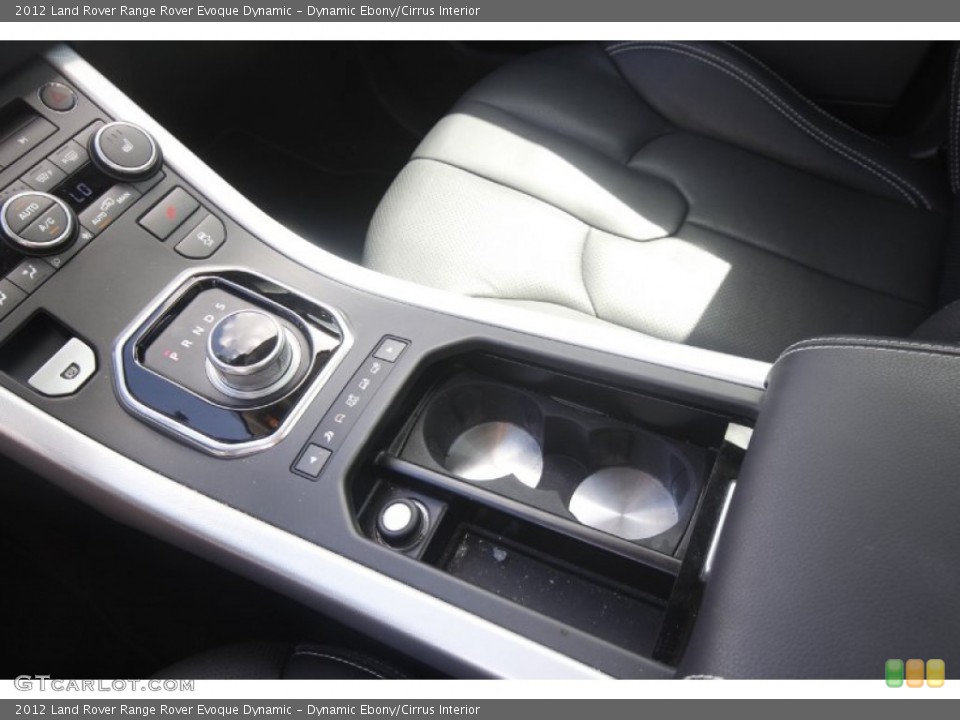 Dynamic Ebony/Cirrus Interior Transmission for the 2012 Land Rover Range Rover Evoque Dynamic #85270823