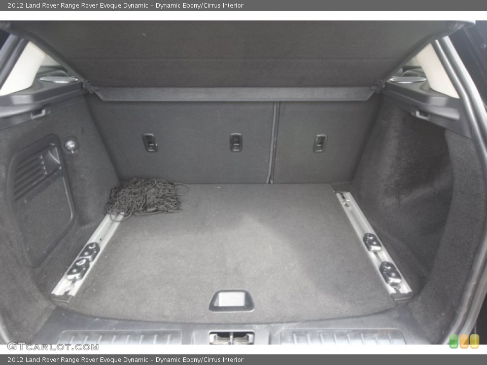 Dynamic Ebony/Cirrus Interior Trunk for the 2012 Land Rover Range Rover Evoque Dynamic #85271316