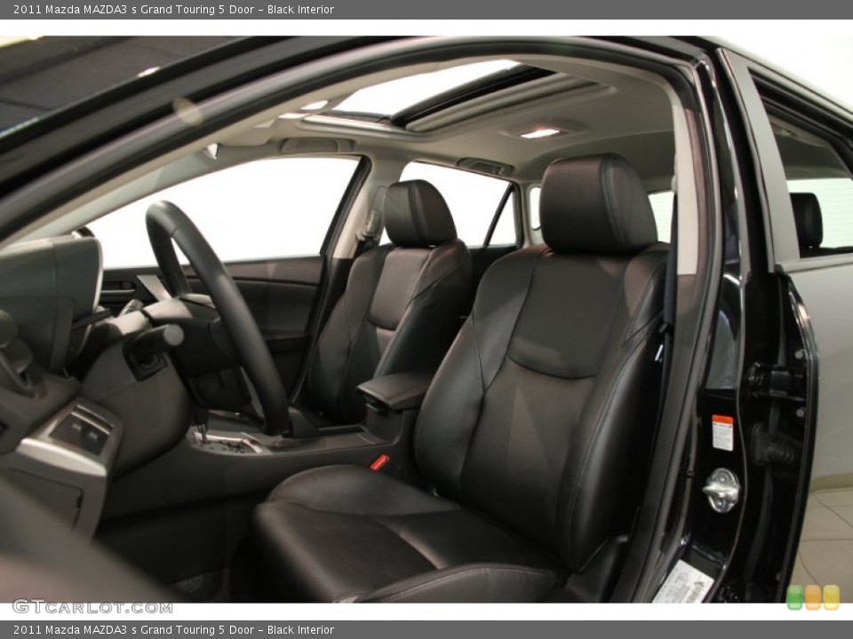 Black Interior Photo for the 2011 Mazda MAZDA3 s Grand Touring 5 Door #85275368