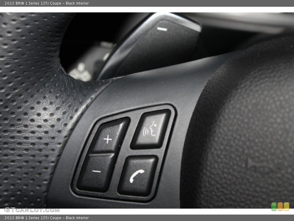 Black Interior Controls for the 2013 BMW 1 Series 135i Coupe #85278134
