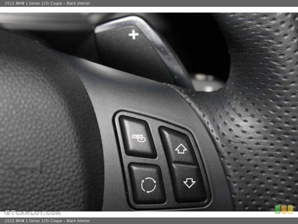 Black Interior Controls for the 2013 BMW 1 Series 135i Coupe #85278158