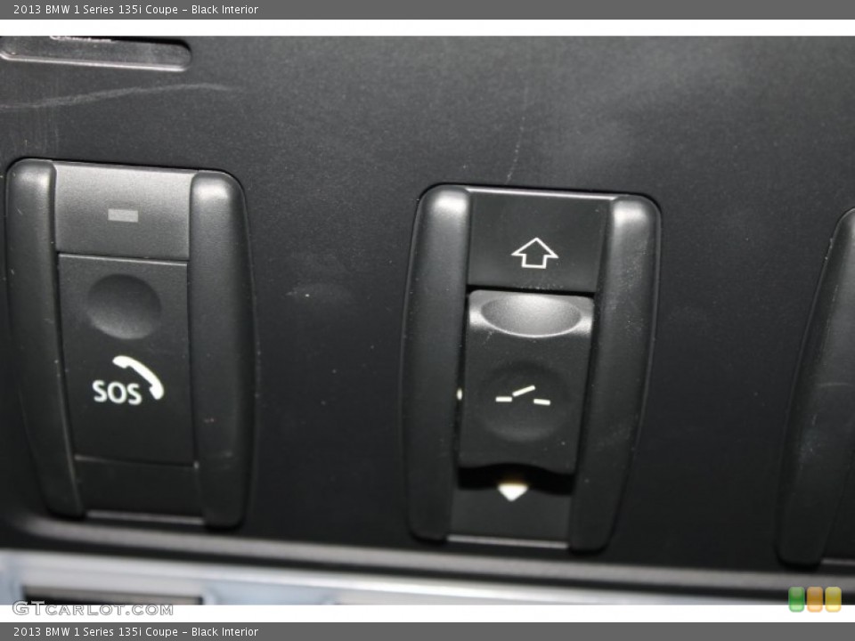 Black Interior Controls for the 2013 BMW 1 Series 135i Coupe #85278182