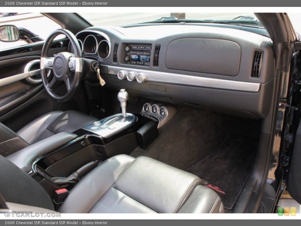 Ebony Interior Dashboard for the 2006 Chevrolet SSR  #85278785