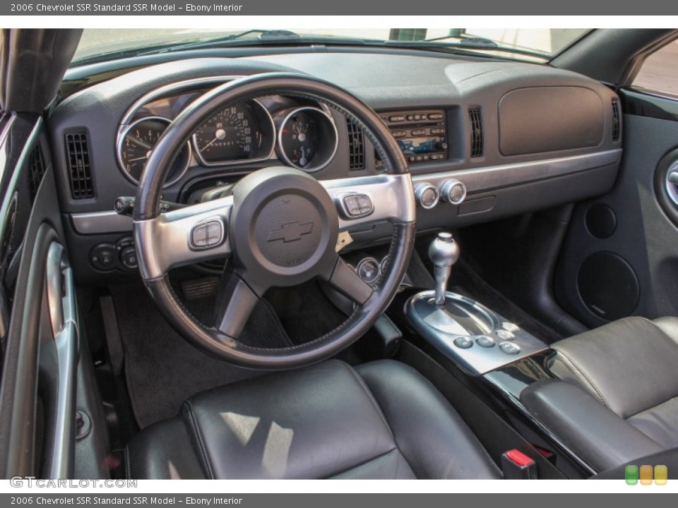 Ebony 2006 Chevrolet SSR Interiors