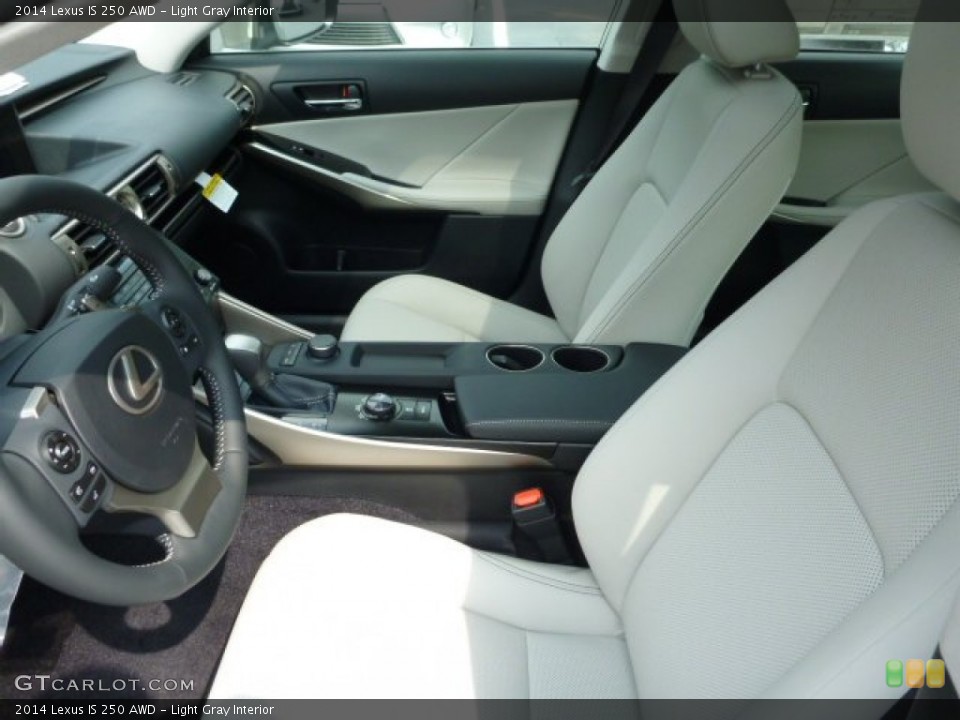 Light Gray Interior Photo for the 2014 Lexus IS 250 AWD #85279451