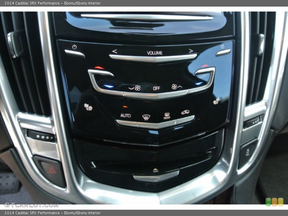 Ebony/Ebony Interior Controls for the 2014 Cadillac SRX Performance #85289627