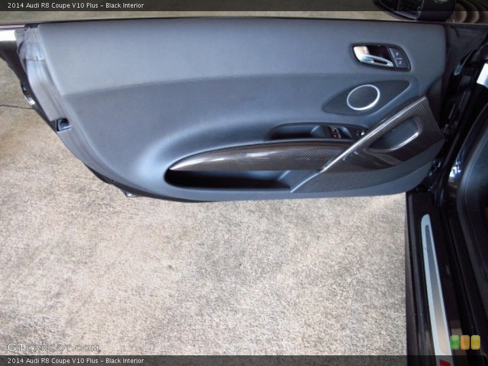 Black Interior Door Panel for the 2014 Audi R8 Coupe V10 Plus #85293452