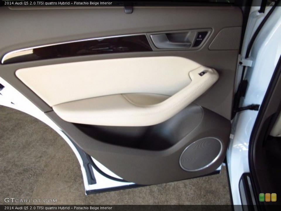 Pistachio Beige Interior Door Panel for the 2014 Audi Q5 2.0 TFSI quattro Hybrid #85294727