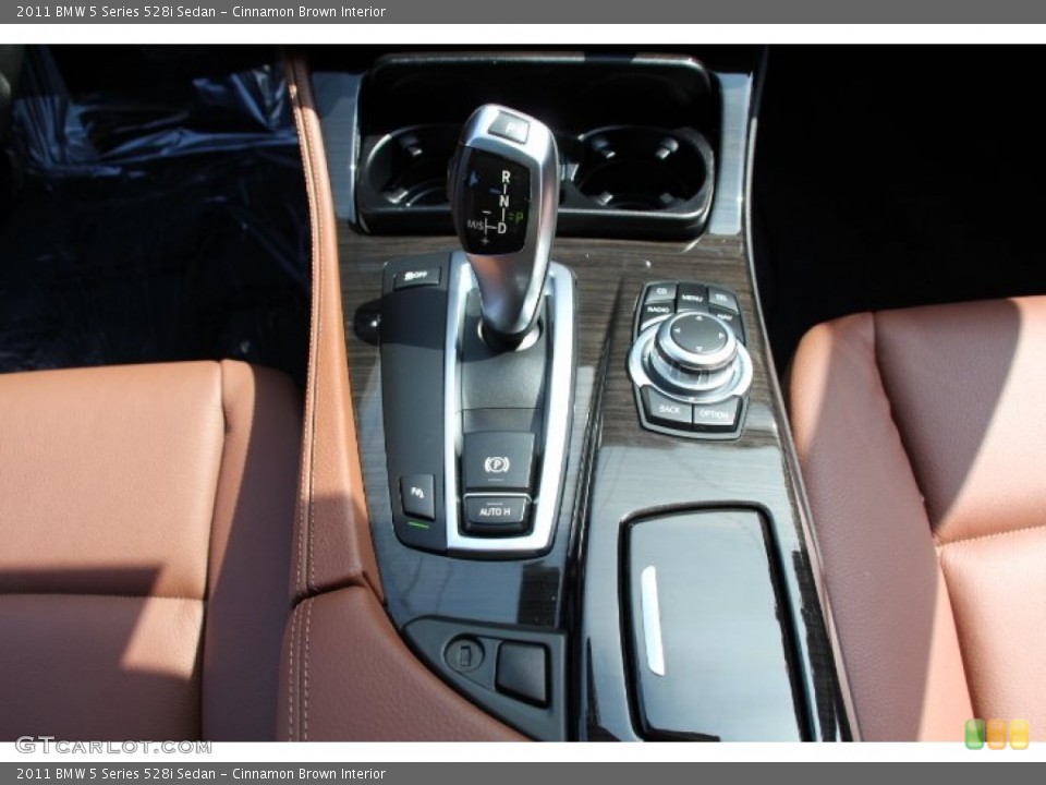 Cinnamon Brown Interior Transmission for the 2011 BMW 5 Series 528i Sedan #85295438