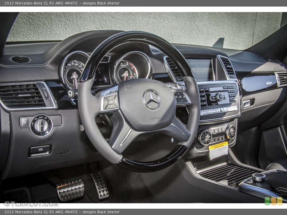 designo Black Interior Dashboard for the 2013 Mercedes-Benz GL 63 AMG 4MATIC #85298640