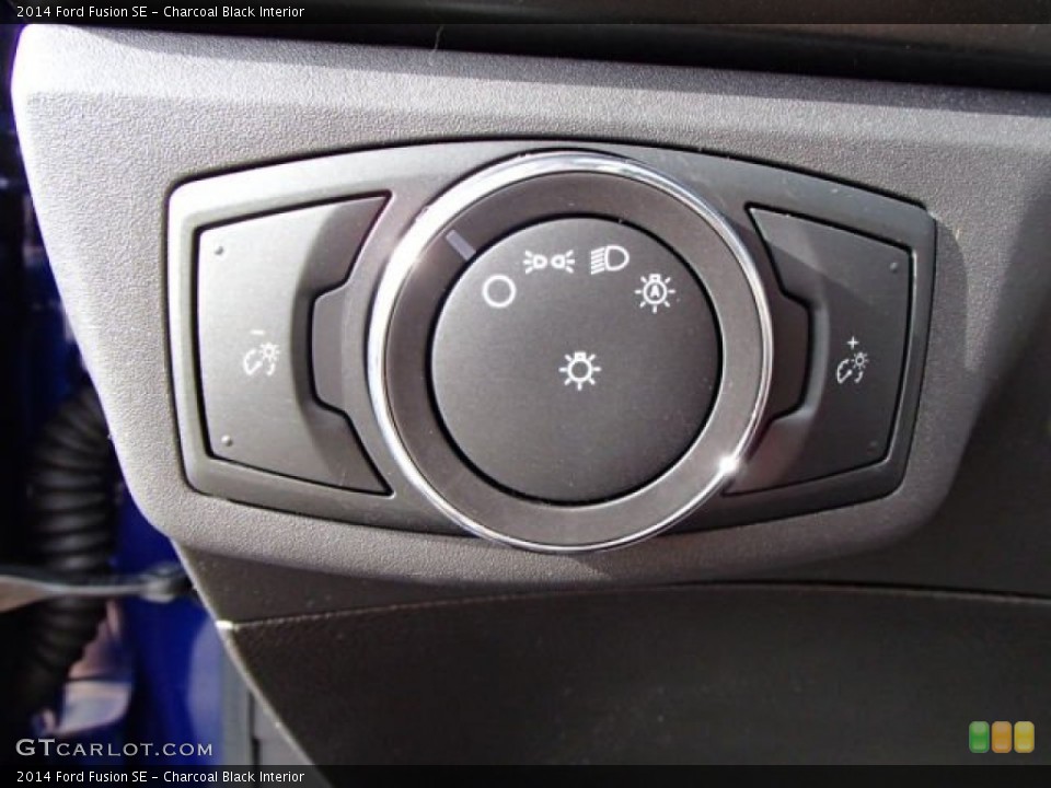 Charcoal Black Interior Controls for the 2014 Ford Fusion SE #85299905