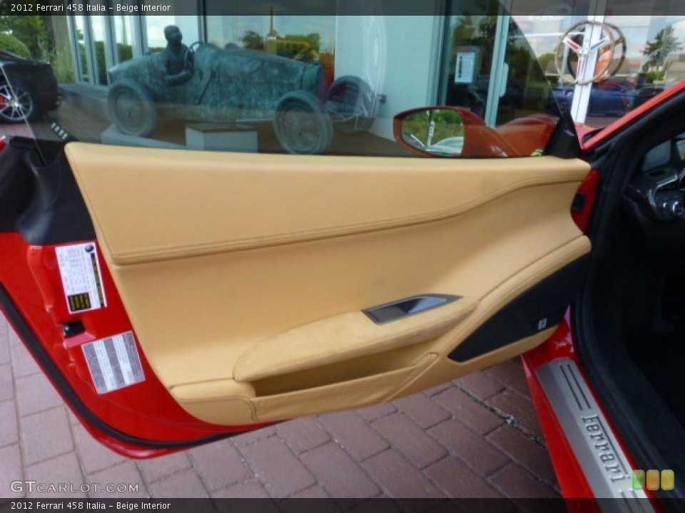 Beige Interior Door Panel for the 2012 Ferrari 458 Italia #85306895
