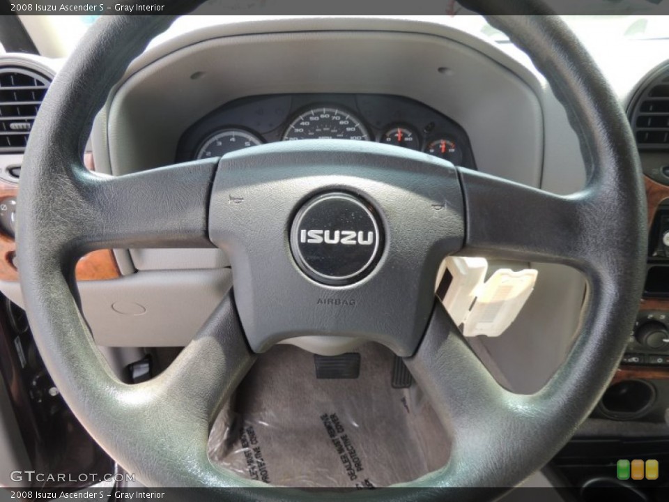 Gray Interior Steering Wheel for the 2008 Isuzu Ascender S #85307223