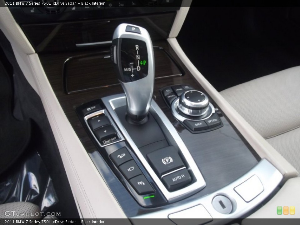 Black Interior Transmission for the 2011 BMW 7 Series 750Li xDrive Sedan #85307381