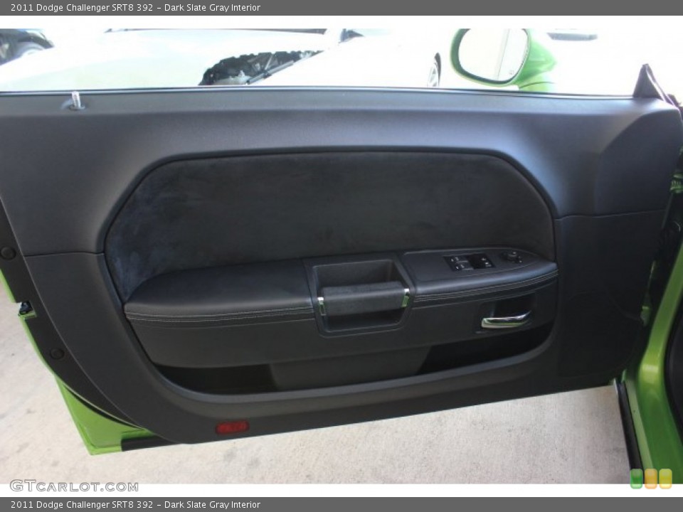Dark Slate Gray Interior Door Panel for the 2011 Dodge Challenger SRT8 392 #85307531