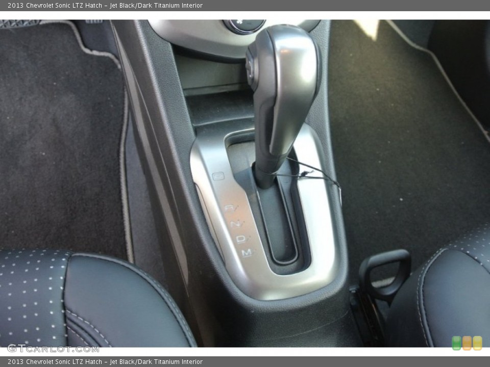 Jet Black/Dark Titanium Interior Transmission for the 2013 Chevrolet Sonic LTZ Hatch #85311158