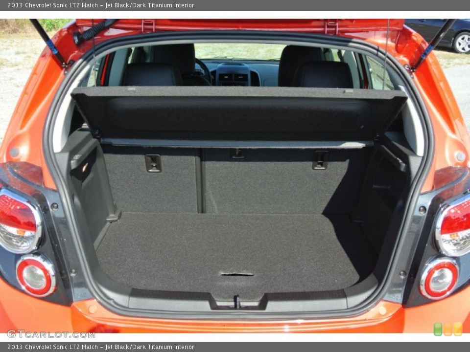 Jet Black/Dark Titanium Interior Trunk for the 2013 Chevrolet Sonic LTZ Hatch #85311299
