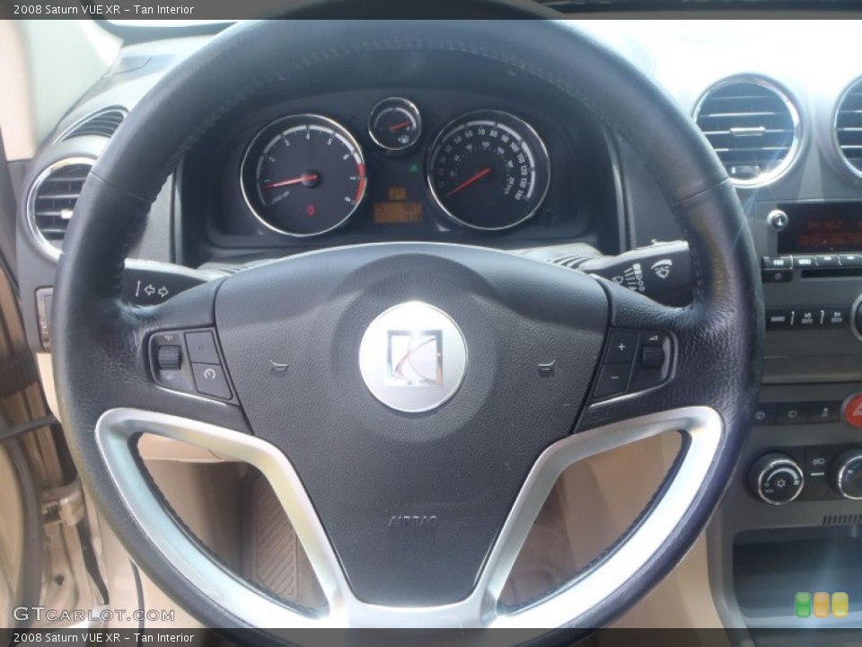 Tan Interior Steering Wheel for the 2008 Saturn VUE XR #85311785