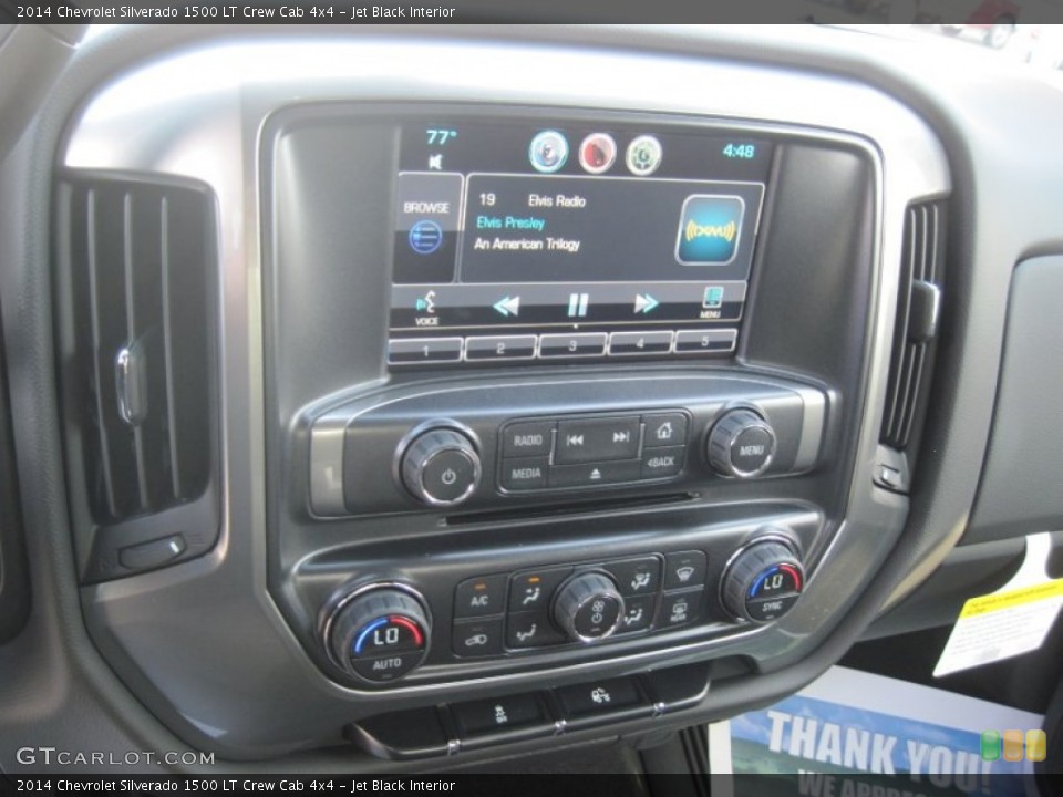 Jet Black Interior Controls for the 2014 Chevrolet Silverado 1500 LT Crew Cab 4x4 #85313268