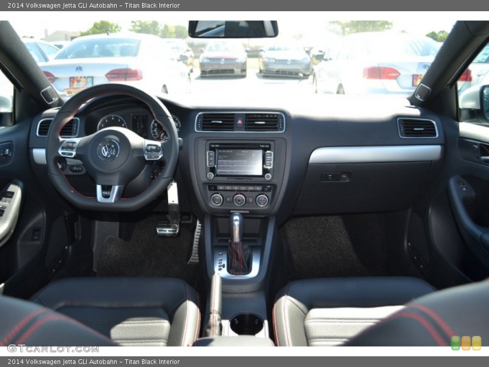 Titan Black Interior Dashboard for the 2014 Volkswagen Jetta GLI Autobahn #85314852