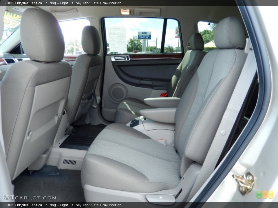 Light Taupe/Dark Slate Gray Interior Rear Seat for the 2006 Chrysler Pacifica Touring #85315649